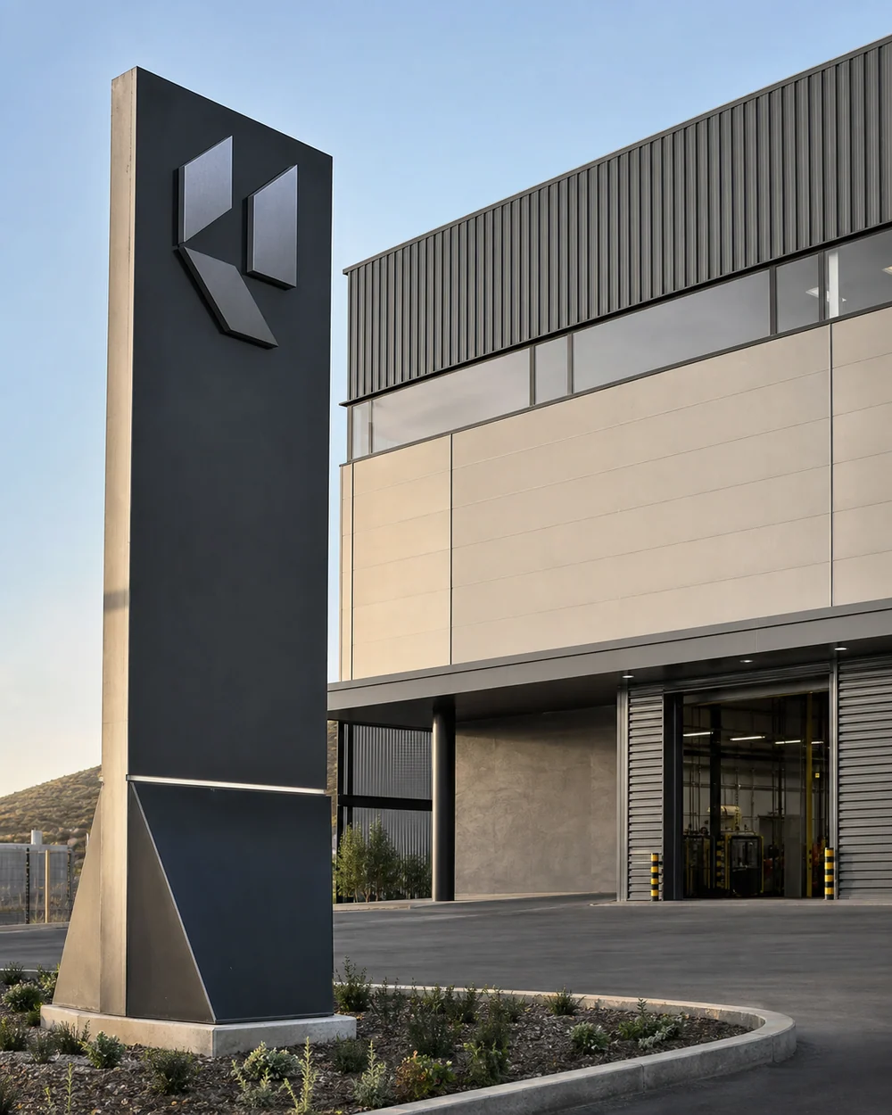 Tótem para industria y automotriz